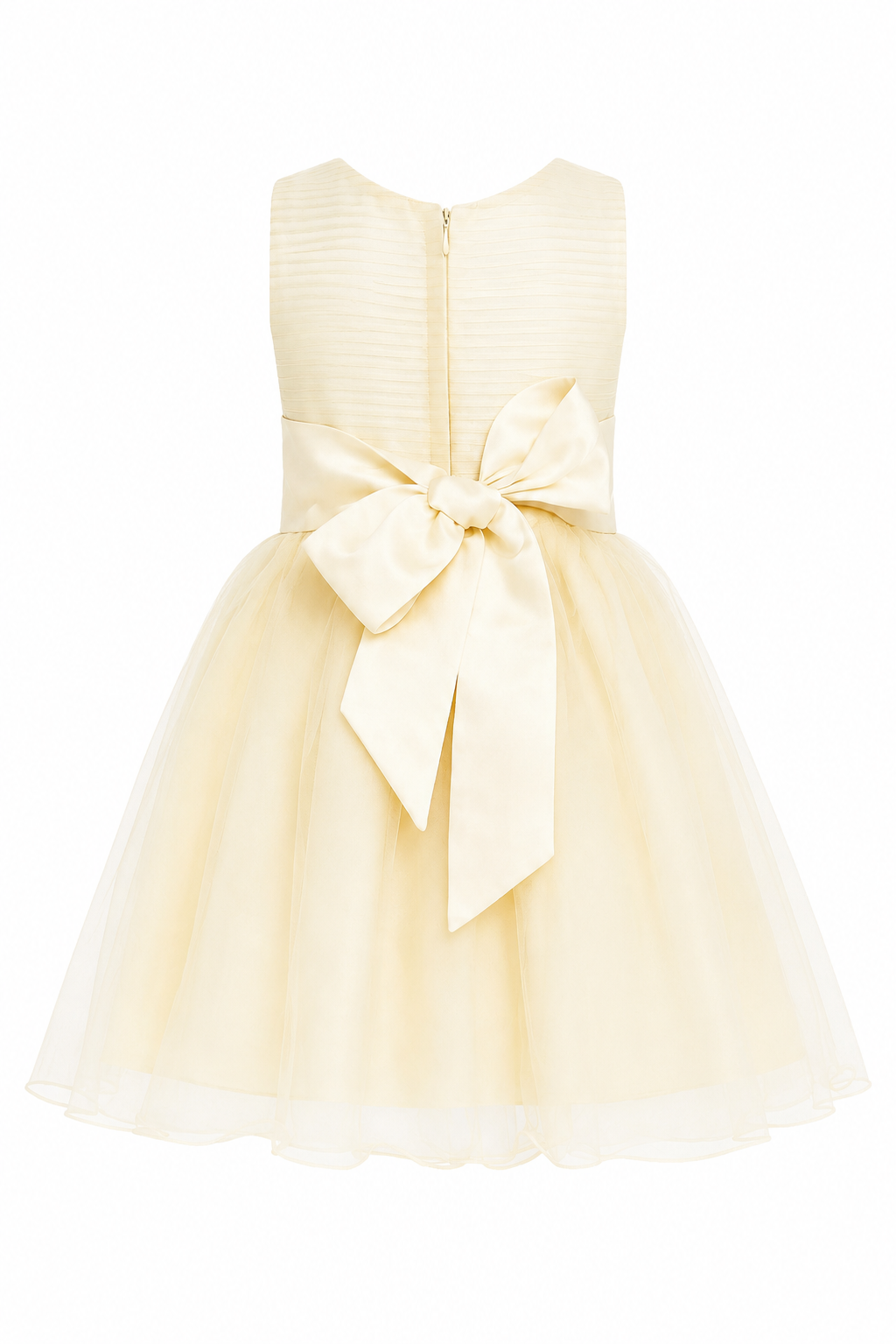 CREAM COCO BOW DELIGHT BALL GOWN - MD372CRM