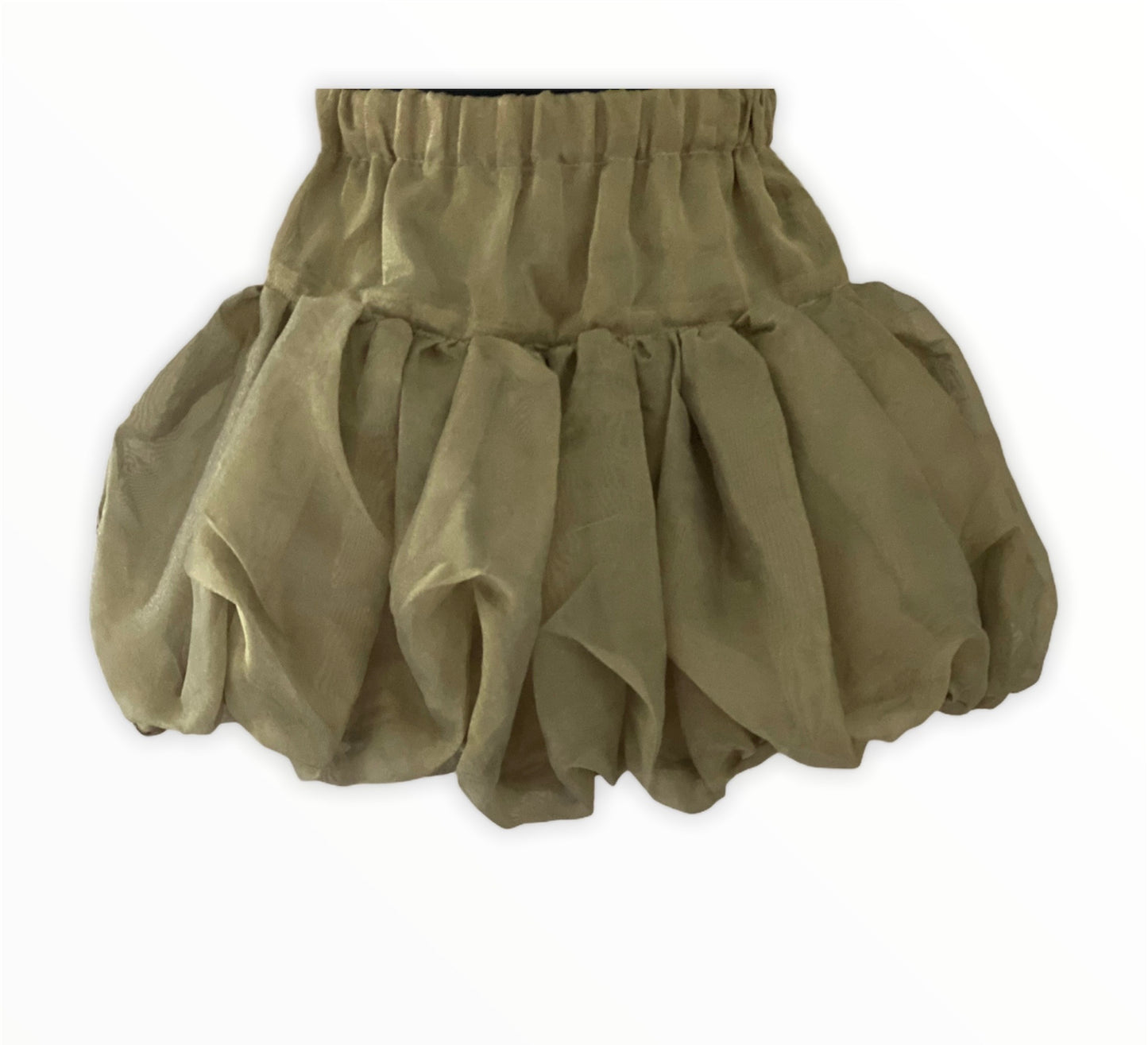 CHAMPAGNE BUBBLE SKIRT (1-8YR) -  GSKT100CHPG