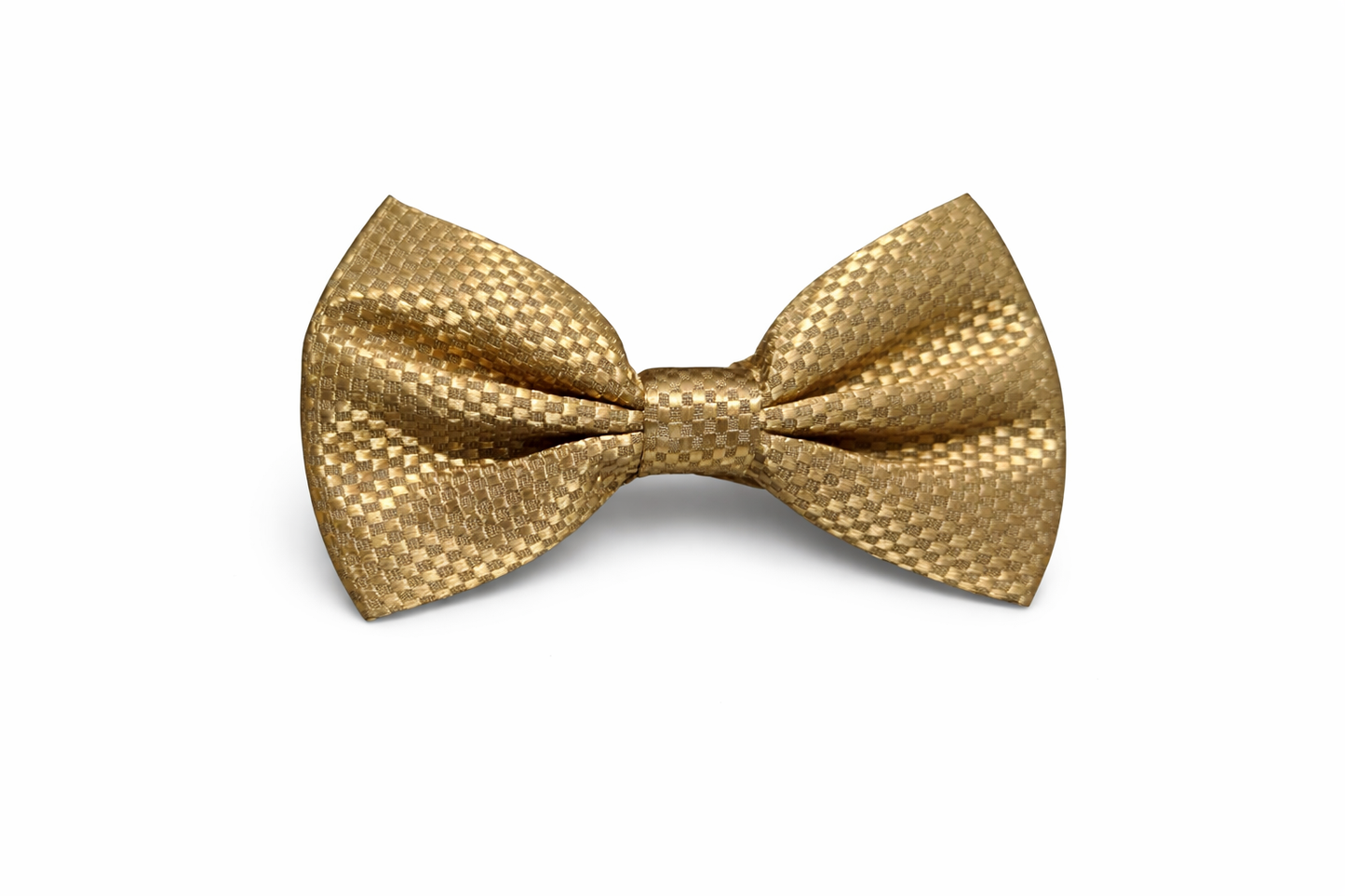 ROYAL GOLD TEXTURED BOW TIE - ABW105GLD24086