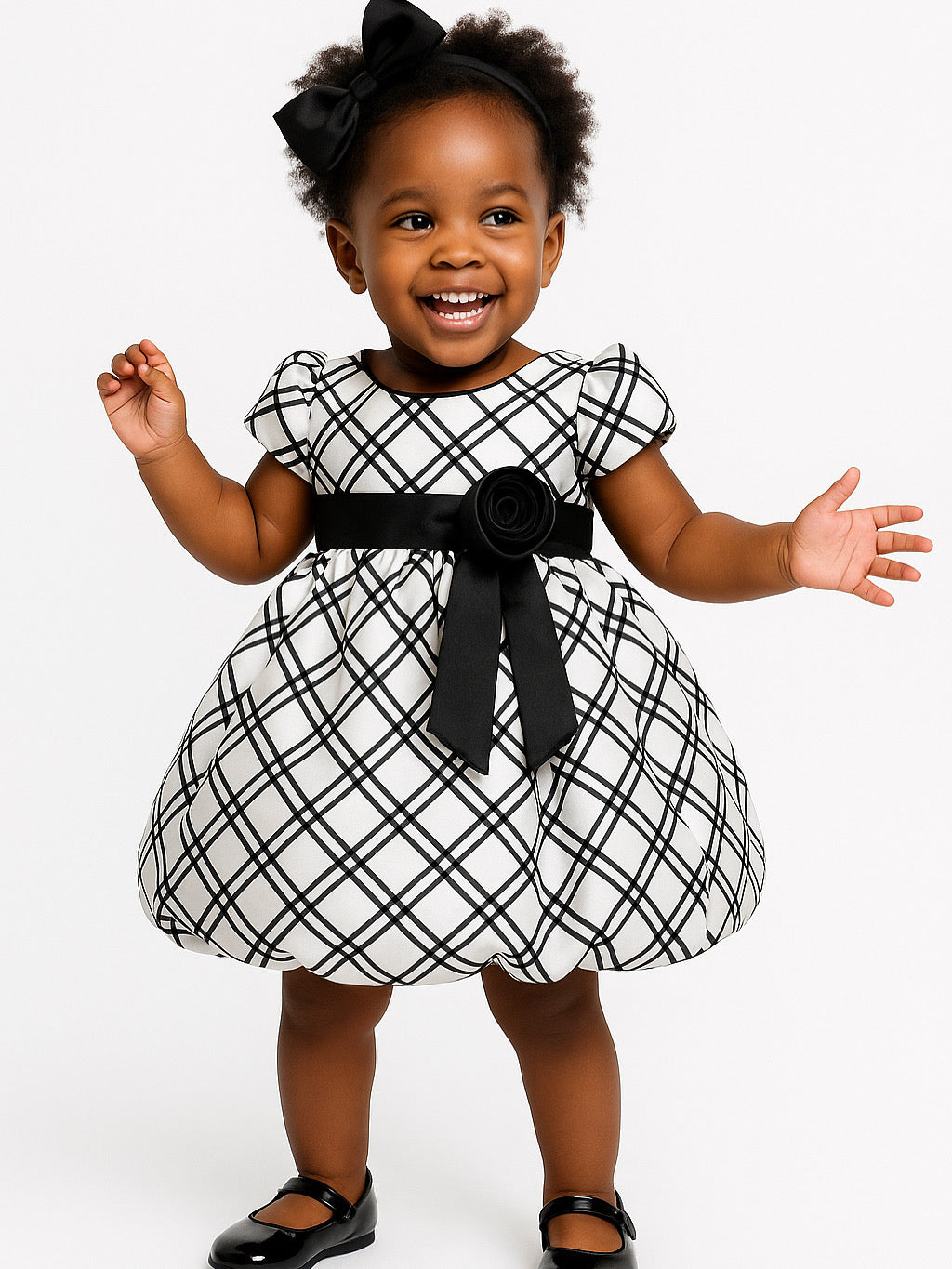 FOXY PARTY BUBBLE DRESS MS805 3-8YRS