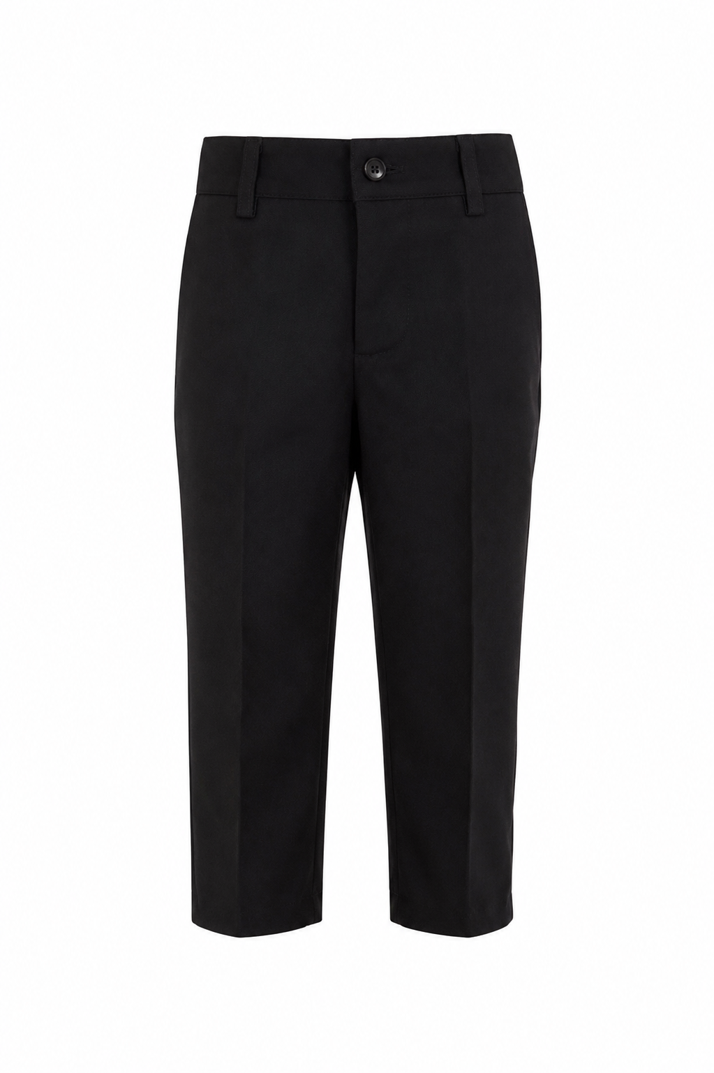 CLASSIC BLACK STURDY FIT BOYS TROUSERS - BB70513040BLK