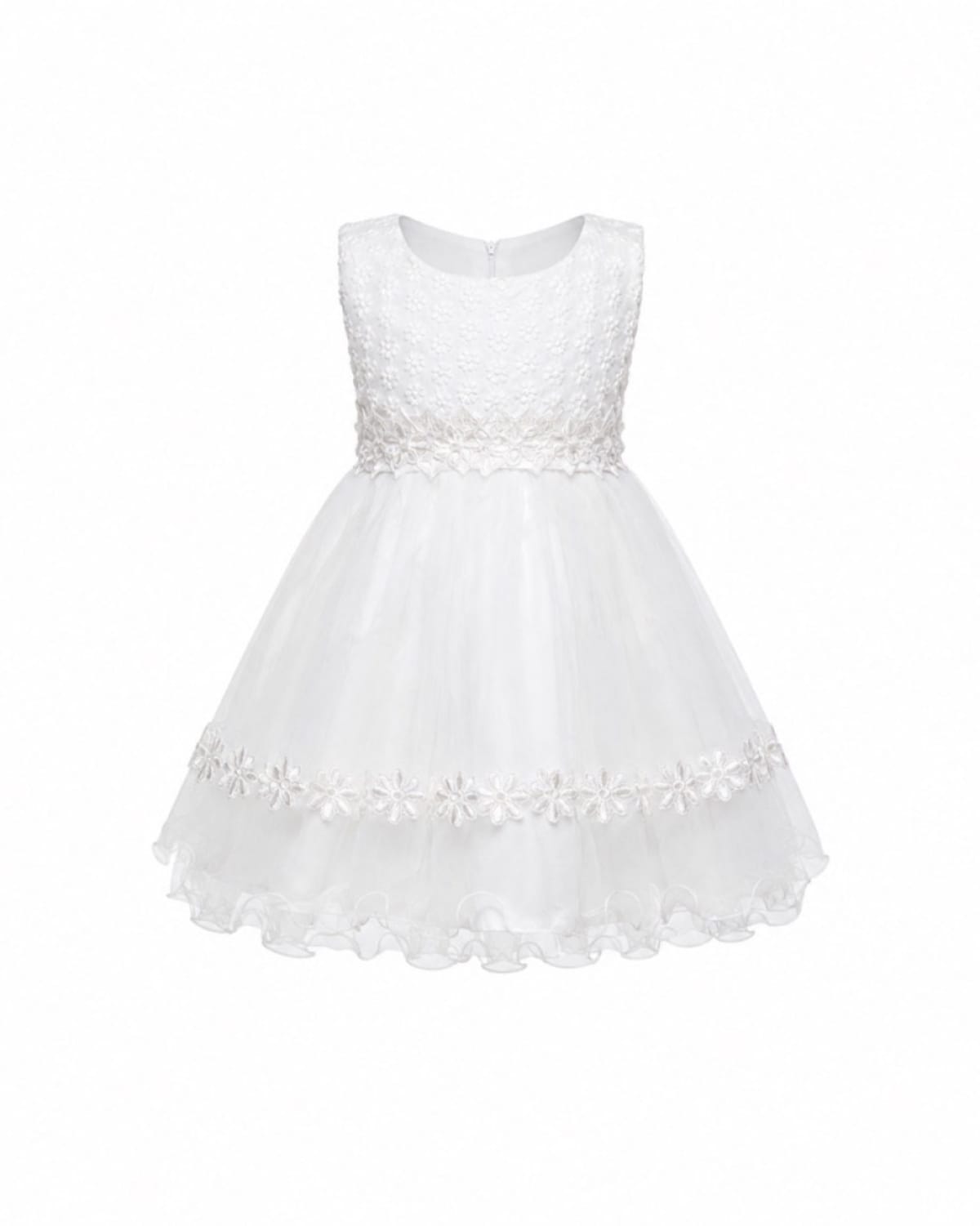 IVORY PETAL DRESS - MD13IVY