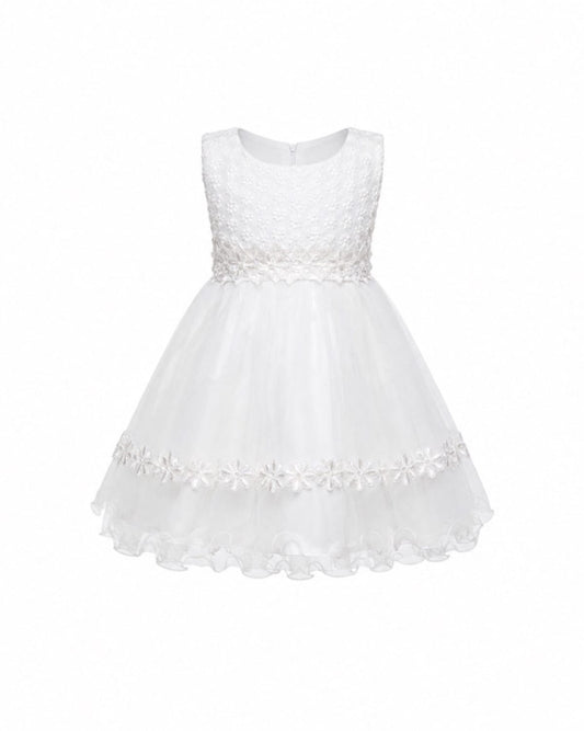 IVORY PETAL DRESS - MD13IVY