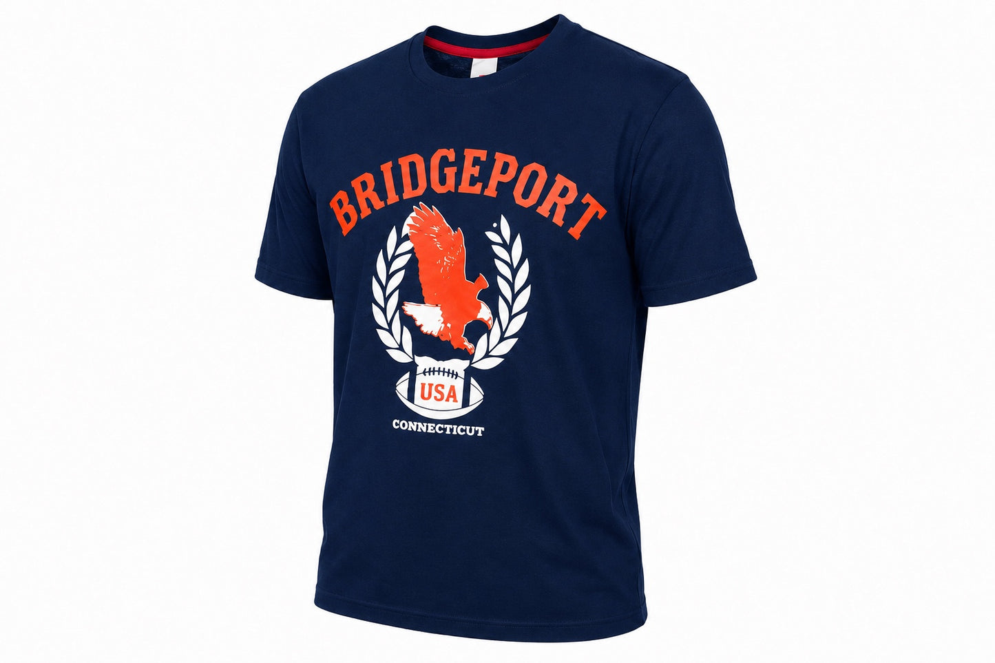 MIDNIGHT NAVY BLUE BRIDGEPORT TEE SHIRT - A132MNBL