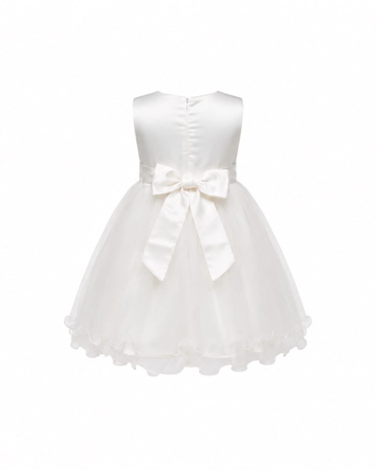 IVORY PETAL DRESS - MD13IVY