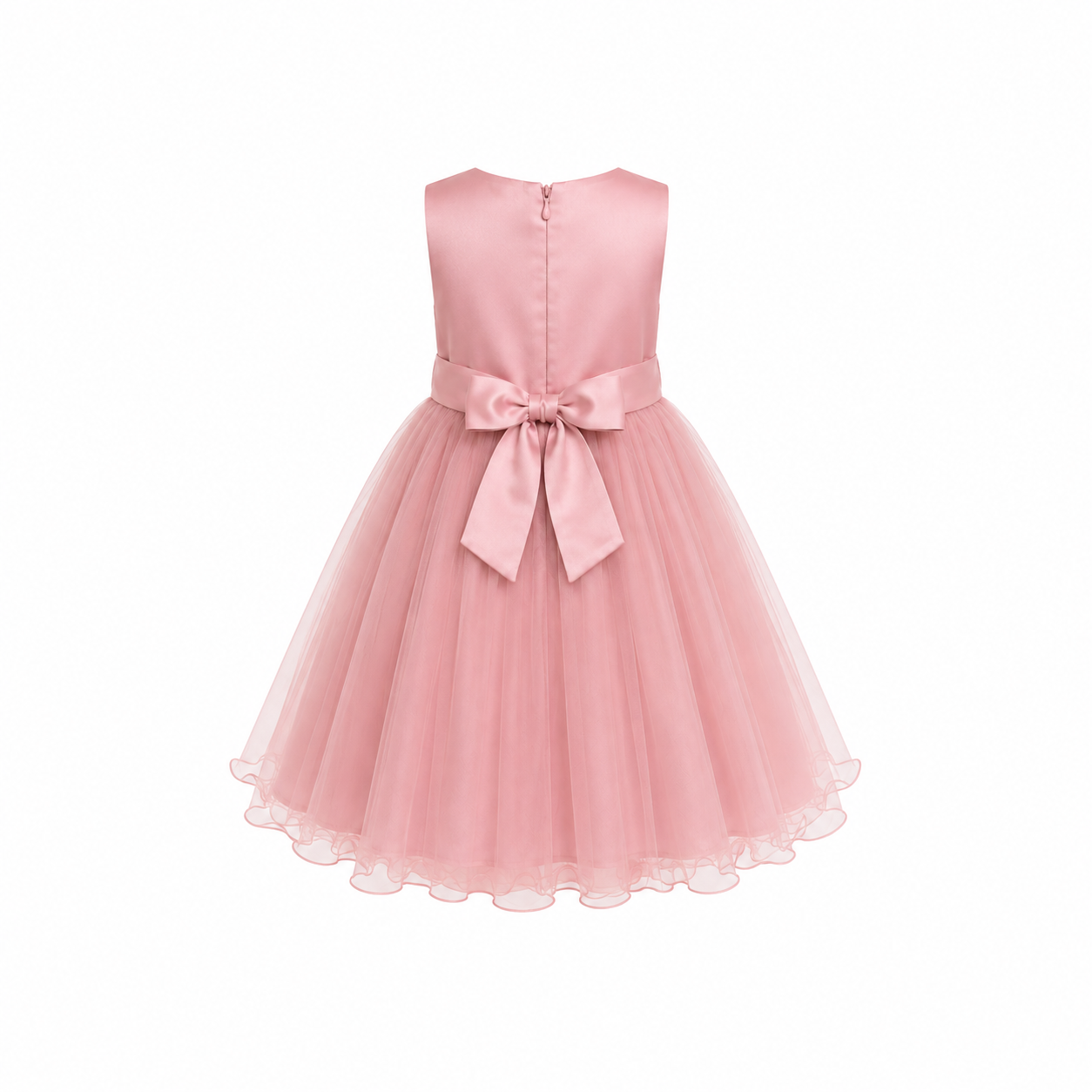 BLUSH ROSE ALIYAH STONED PETAL DRESS MD18PNK 3-10YRS