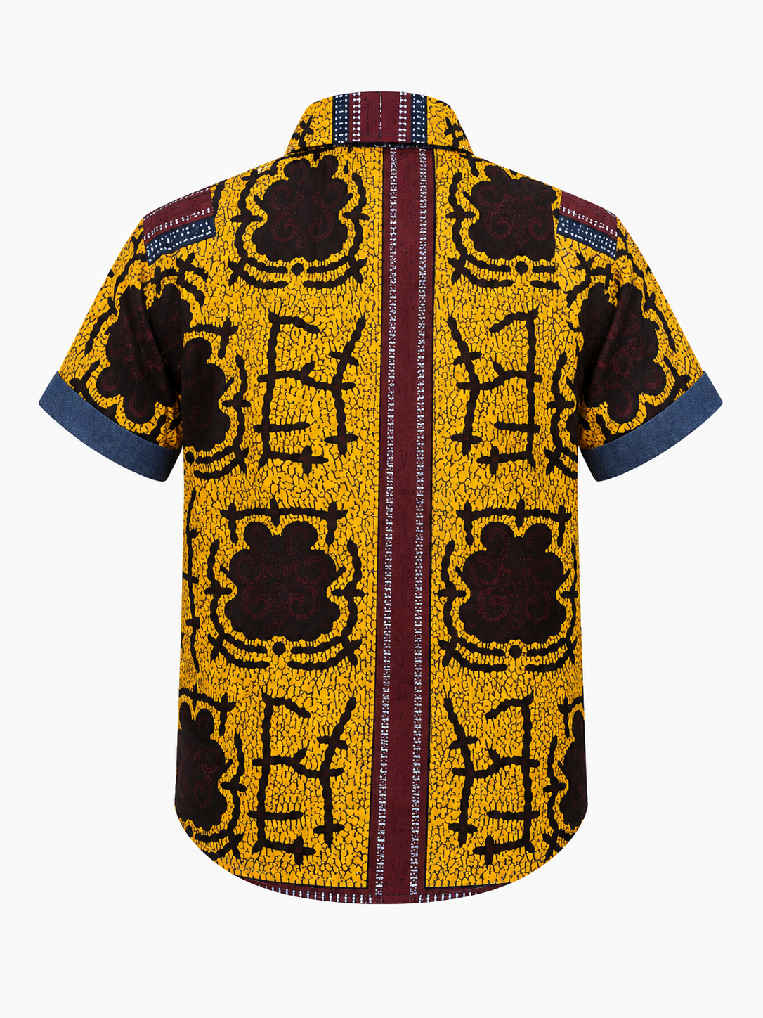 AYO HERITAGE EMBER CONTRAST SHIRT - MN325141WNMSTRD