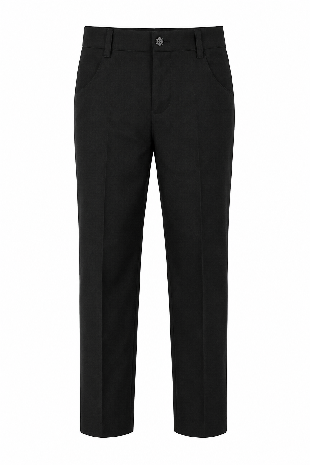 MIDNIGHT CLASSIC BLACK STURDY TROUSERS - AB70510309BLK