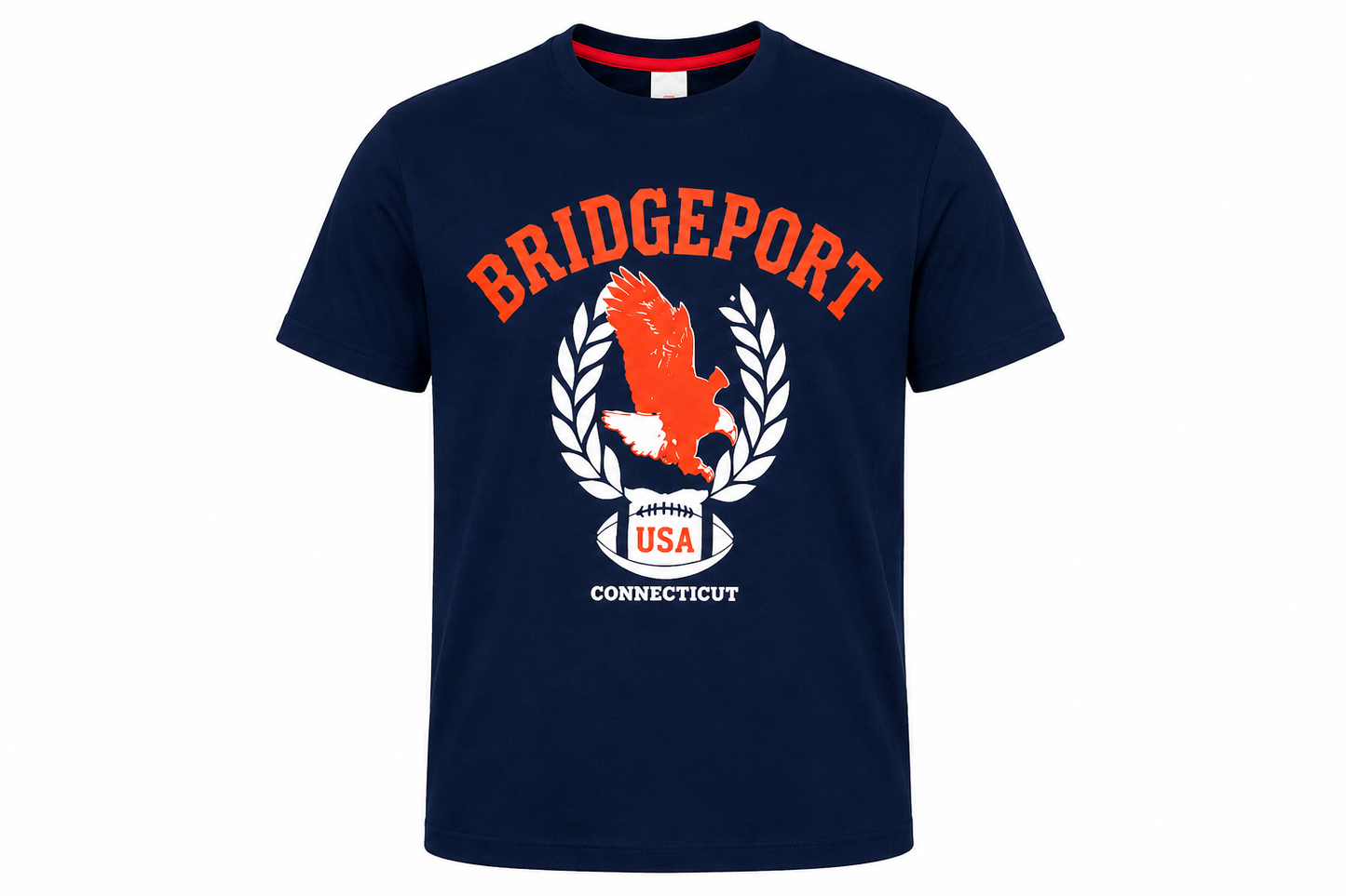 MIDNIGHT NAVY BLUE BRIDGEPORT TEE SHIRT - A132MNBL