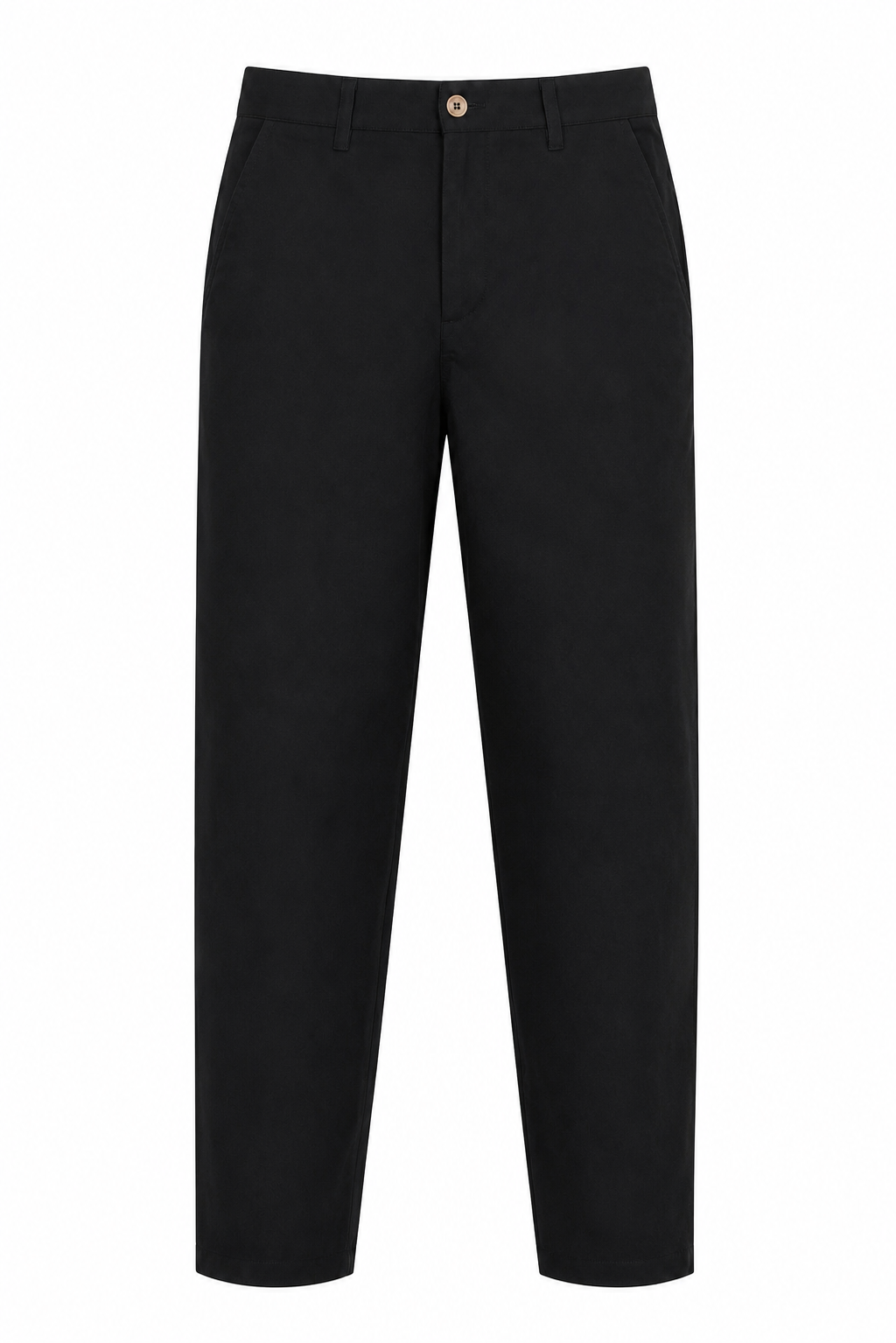 BLACK LETTI CHINO TROUSERS - MN331BLK