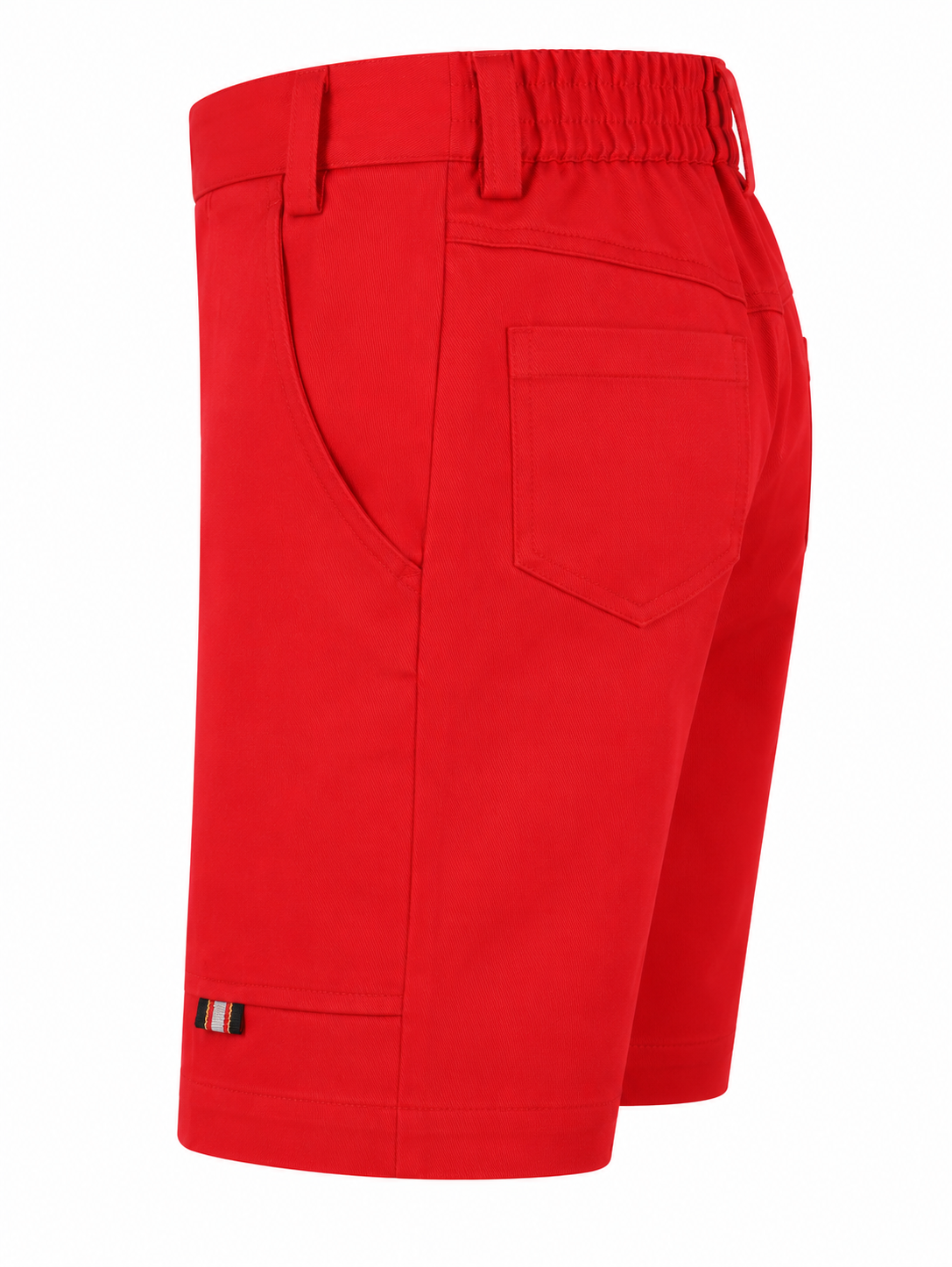 CRIMSON RED SOFT TWILL SHORTS - B31317BRD