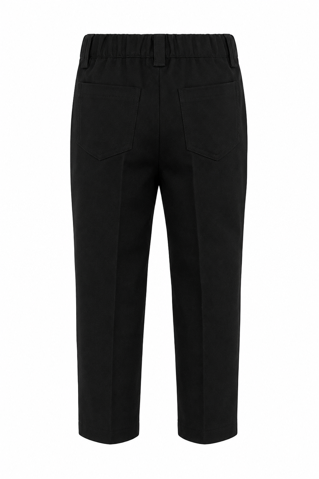 CLASSIC BLACK STURDY FIT BOYS TROUSERS - BB70513040BLK