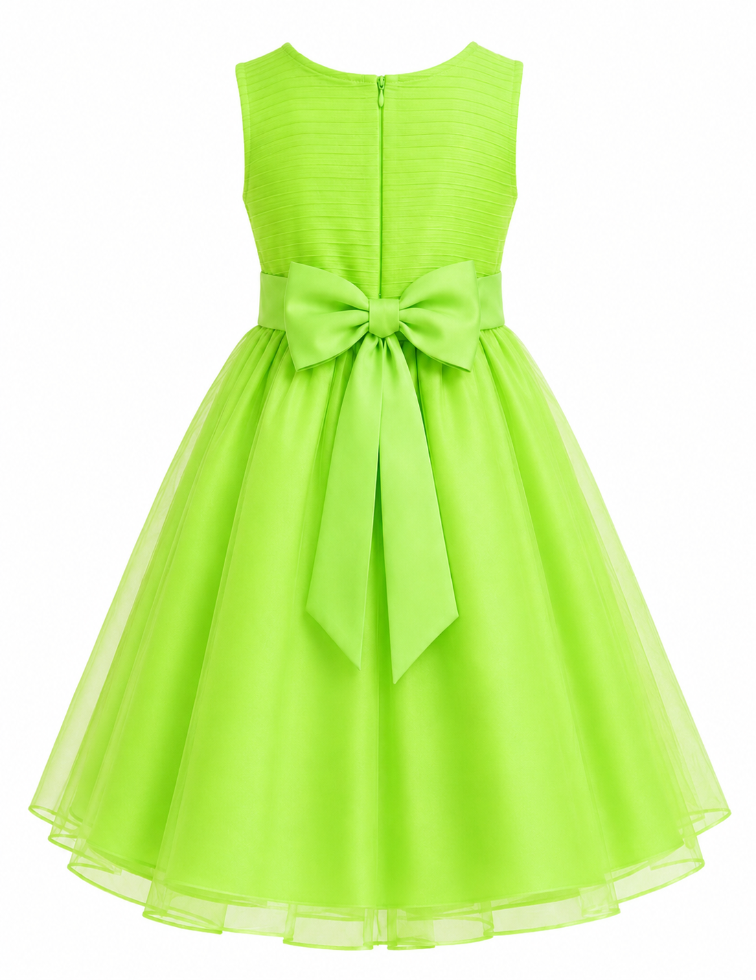 GREEN COCO BOW DELIGHT BALL GOWN- 373GRN