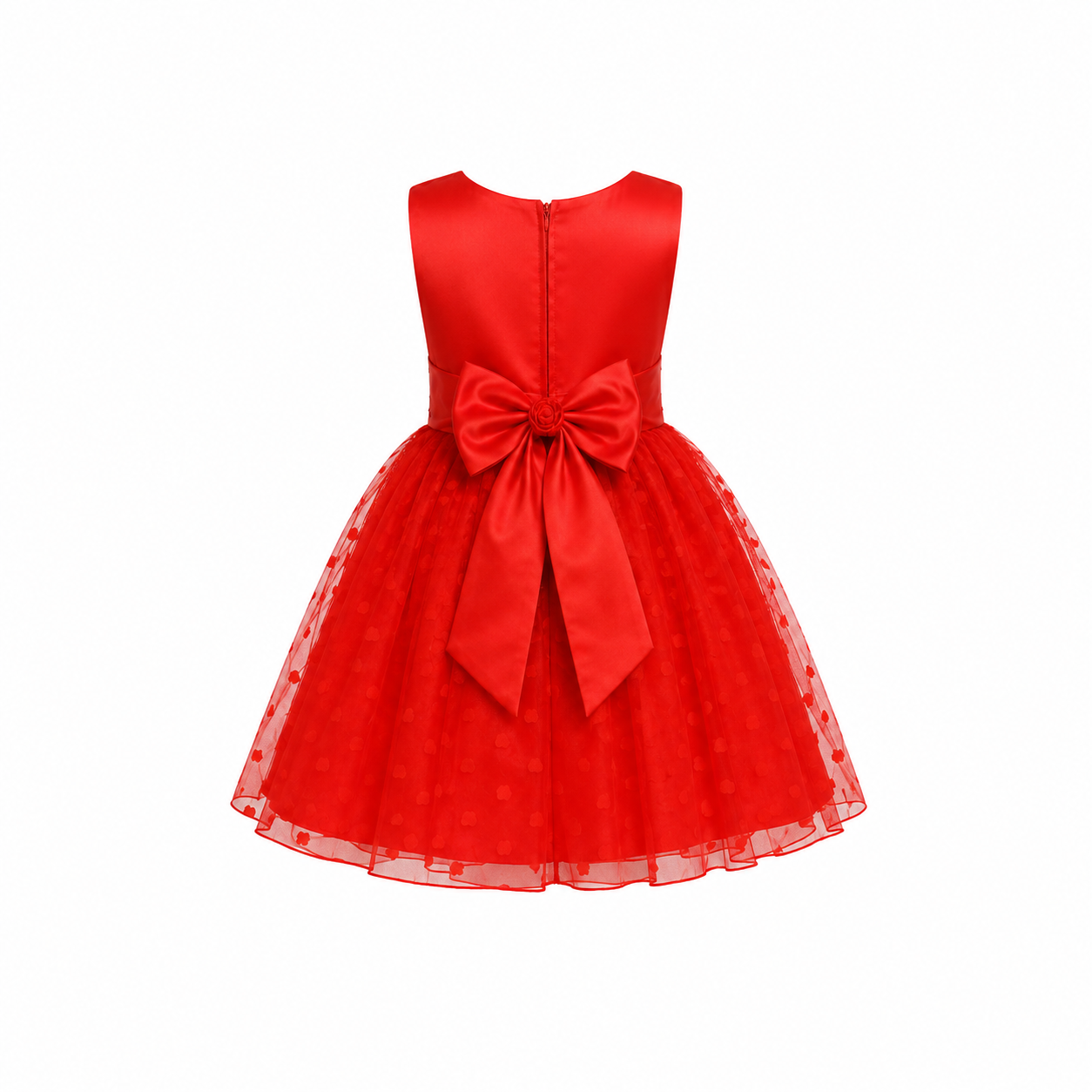 RUBY BLOSSOM PARTY DRESS MD6022RED