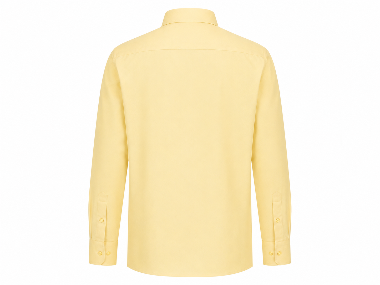 CREAMY YELLOW BUTTER "LONG SLEEVE DRESS SHIRT - GDS101CRYEL