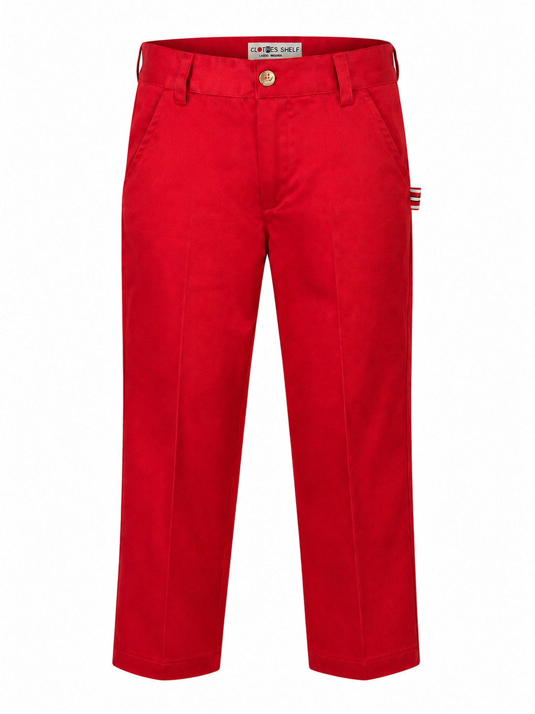 RICH RUBY RED CHINO TROUSERS - BB548RRD