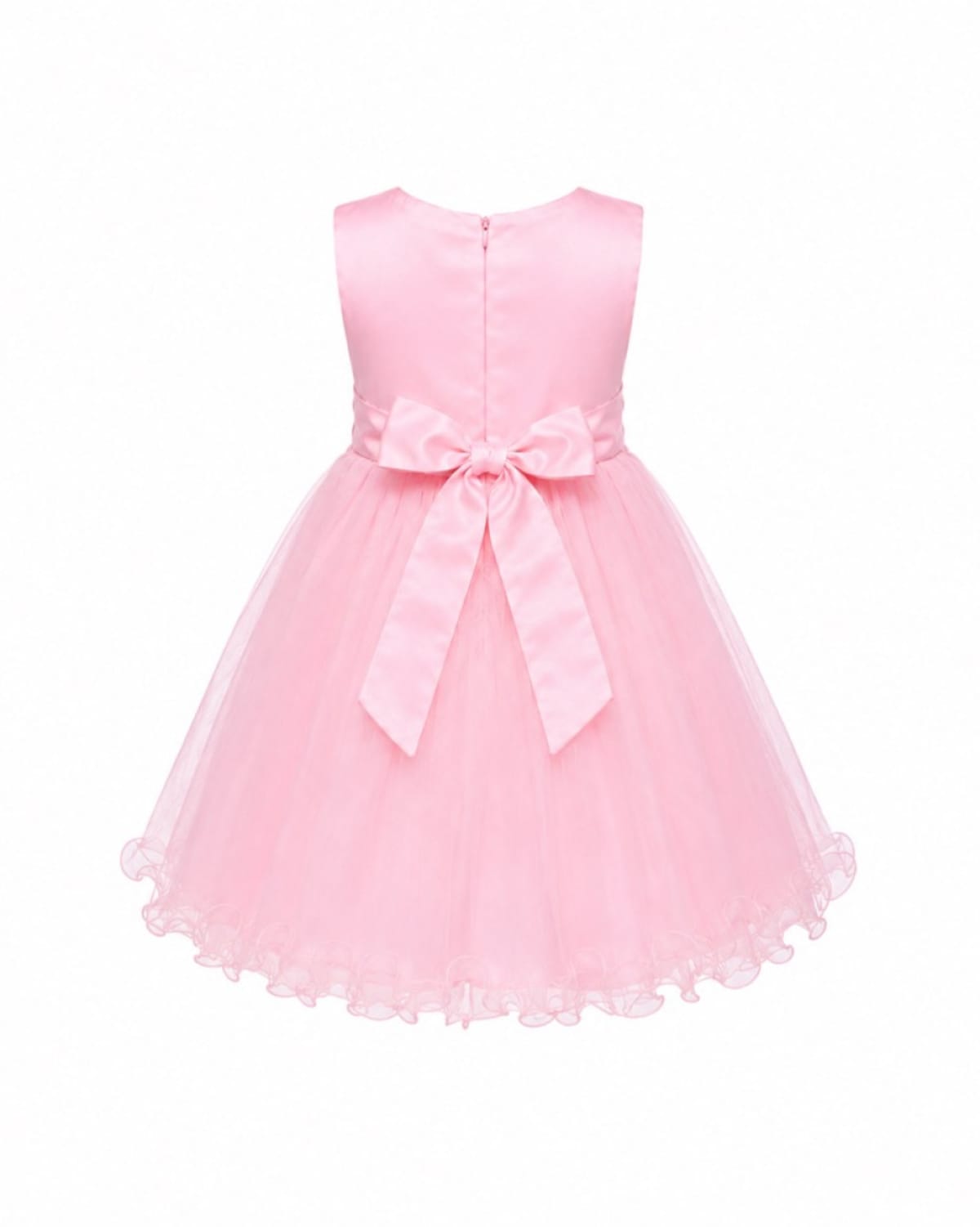 AZARA PINK PETAL DRESS - MN1605PINK