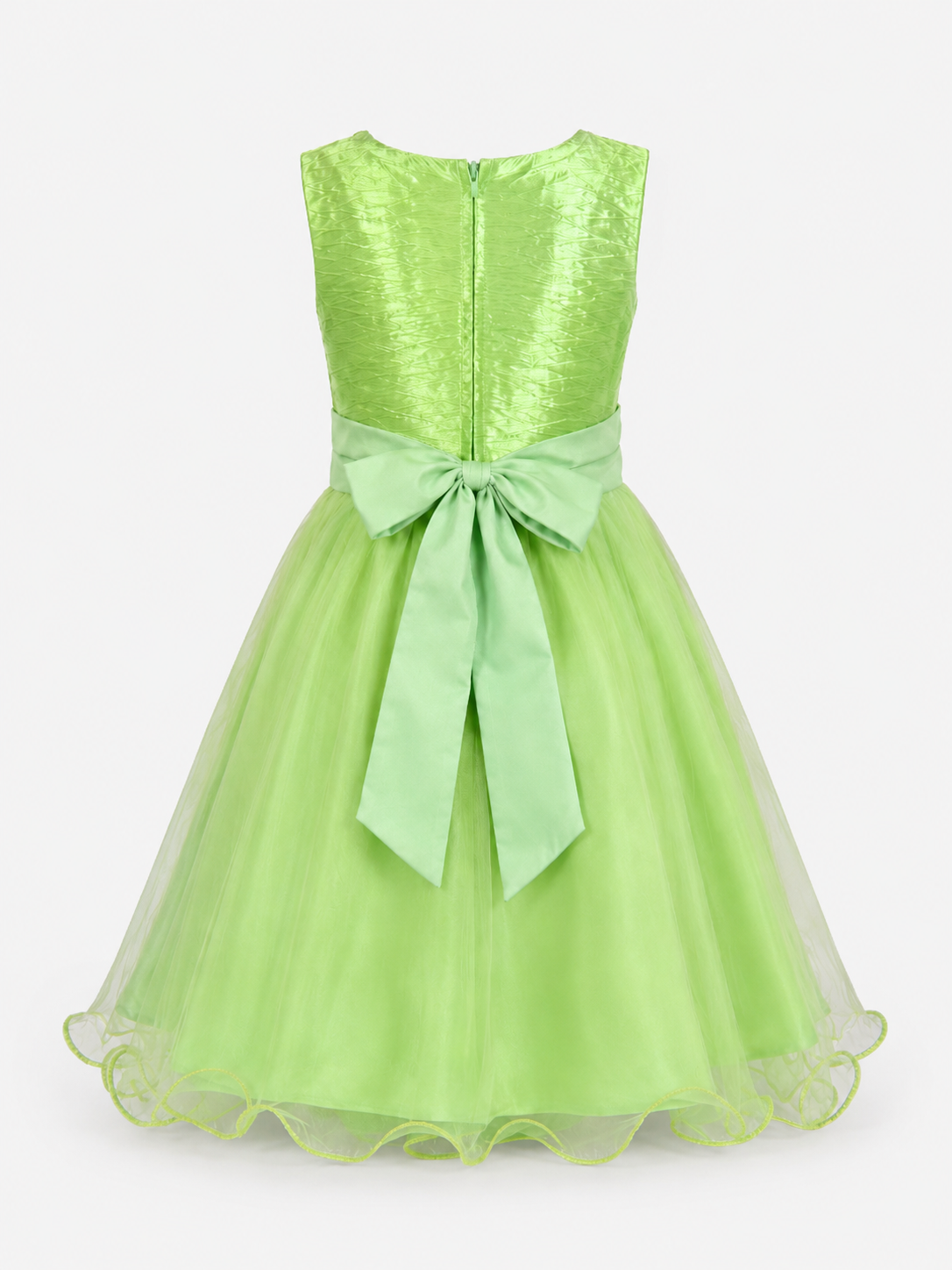 GREEN COCO BOW DELIGHT BALL GOWN- 373GRN