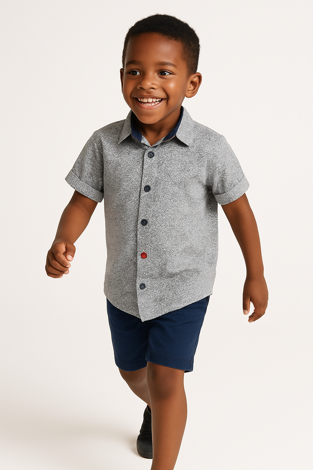 EXPLORER CONTRAST BUTTON PAISELEY SHORT SLEEVE SHIRT C6611976PSL